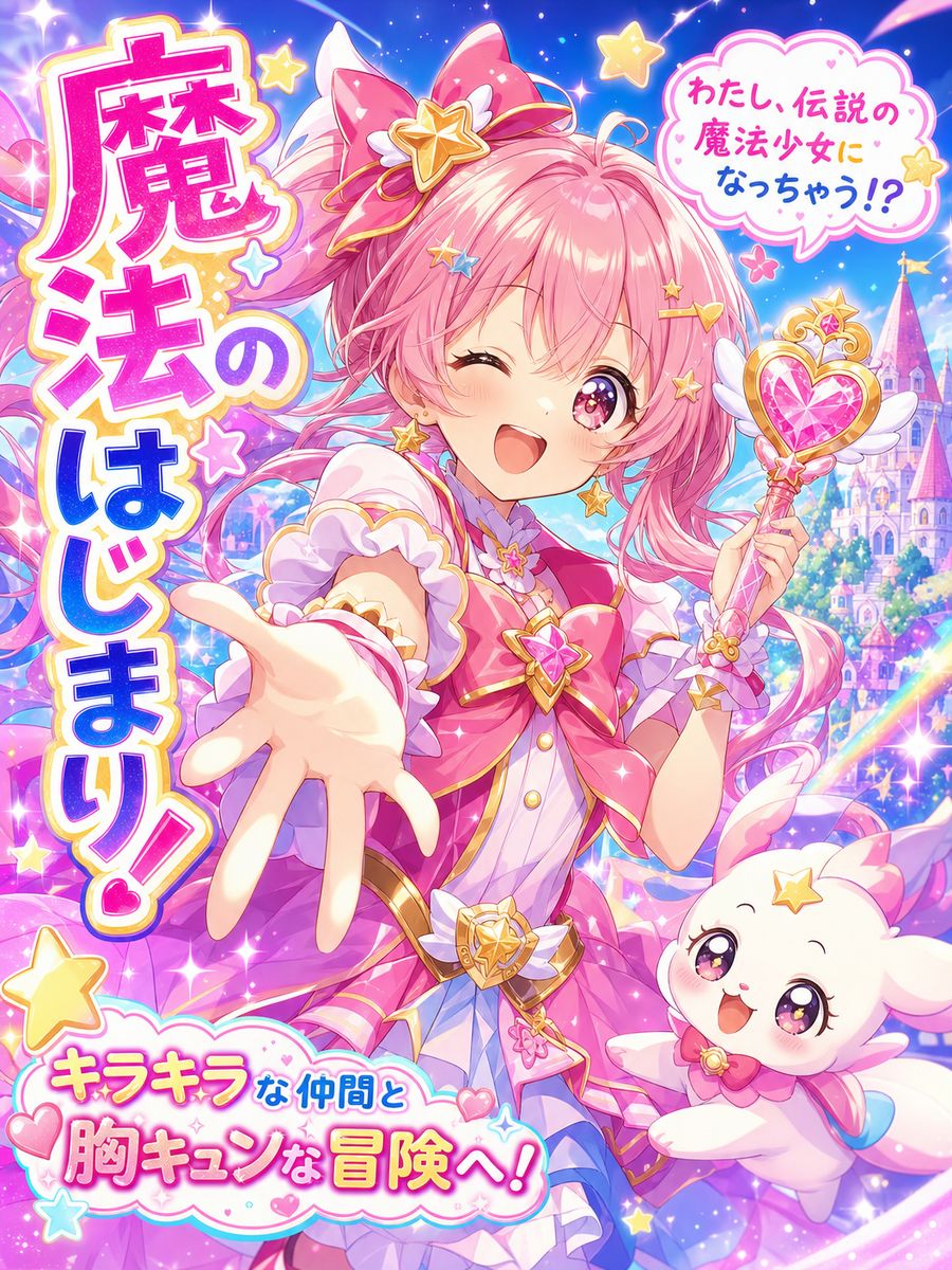 蜜芽魔法少女生活动漫-星光魔法少女觉醒之路